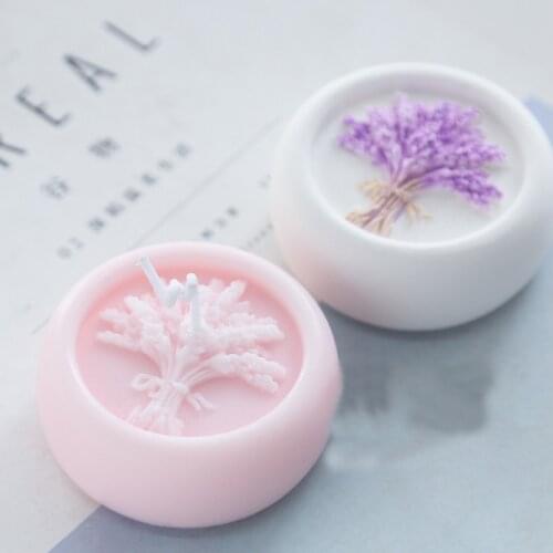 Lavender Soap Silicone Mould Silicone Lavender Mold Aroma Moulds Bouquet DIY Silica Gel Aroma Flower Candle Molds PRZY 54125