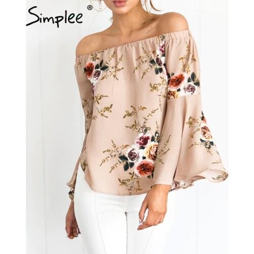 SIMPLEE Wide Blouses