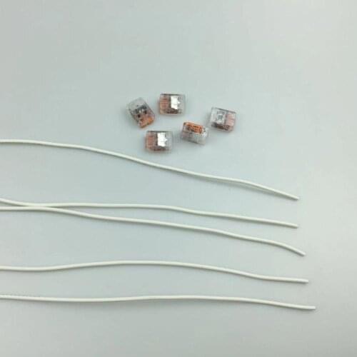 LED wire 0.75MM2 and connectors for diy cree cxb3590 clu048 cob kit