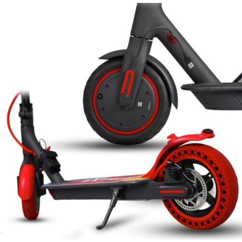 Scooter Body Wheel Hub Reflective Stickers for XIAOMI MIJIA M365/Pro Scooter Night Safety Reflex Stickers Parts M365 Accessories