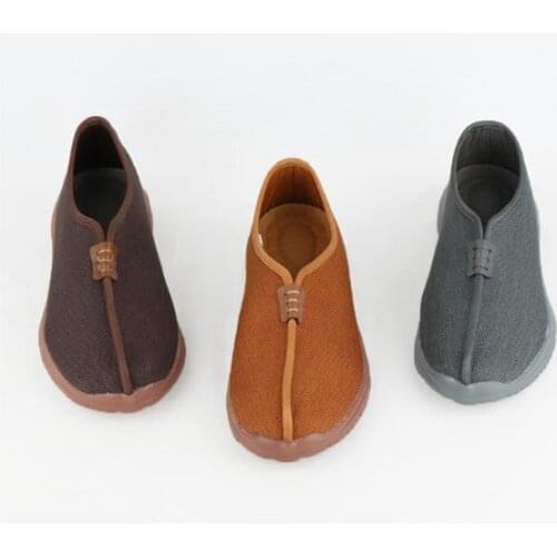 Unisex High quality linen shaolin monk kung fu tai chi shoes martial arts Buddhist zen lay meditation buddha sneakers