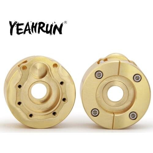 YEAHRUN Heavy Duty Internal Rims Hub Wheel Weights for Traxxas TRX-4 1/10 RC Crawler Car Counterweights