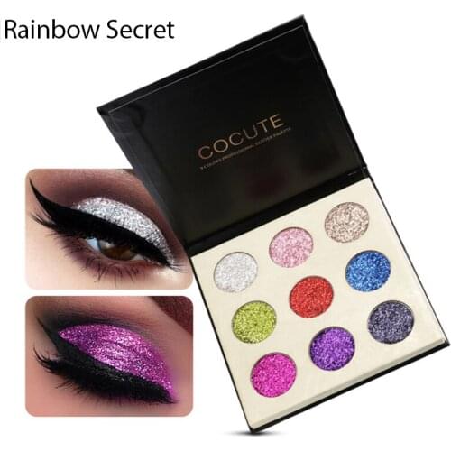 2020 Eyeshadow Palette Shimmer Glitter Powder Waterproof Long Lasting Women Eyeshadow Pallete Maquillaje
