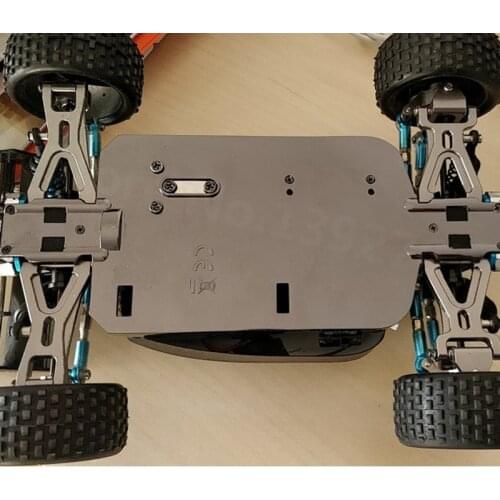 RC Car WLtoys Upgrade Part Aluminum Alloy Rally Car Chassis 380 390 Adjustable Motor Amount For 1/18 A929 A949 A959 A969 A979
