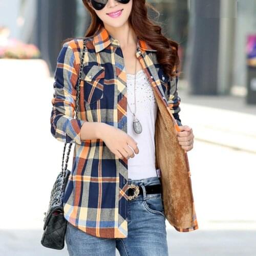 Conncozy Women's Plaid Shirts