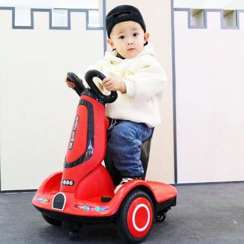 Childrens Electric Car Can Be Charged By People with Remote Control Toy Stroller, Student Scooter, Infant Drifting Balance Car