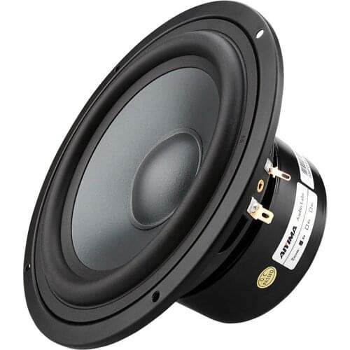 AIYIMA 1Pcs 6.5 Inch Woofer Speaker 4 8 Ohm 80W Bass Speaker Loudspeaker Column Home Theater For Bookshelf Floor Sound Music DIY