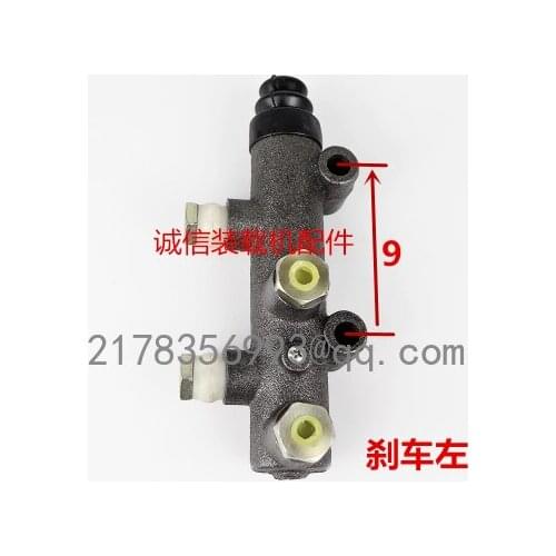Small forklift loader brake master cylinder slave cylinder BJ130 brake pump dual pipe brake pump forklift brake pump