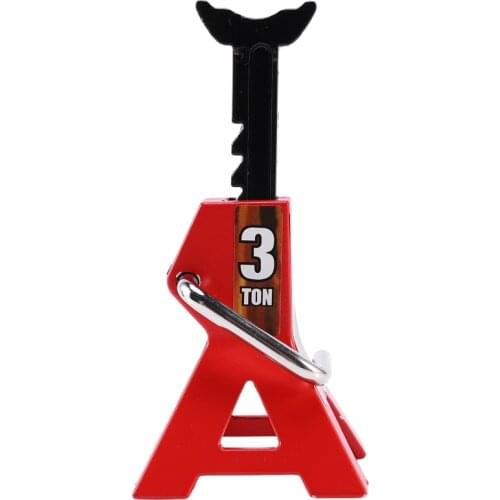 2Pcs 1/10 RC Cars Metal Jack Stands Repairing Tool 2Pcs/Set RC Crawler Climbing Car Repair Tools Diecasts Vehicles Model Parts A