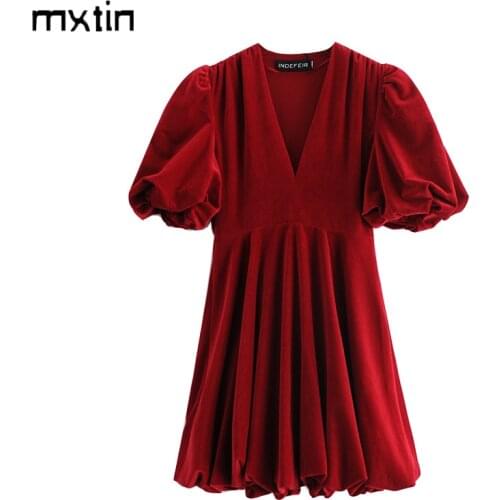 Модные платья-трапеции Mxtin China At AliExpress
