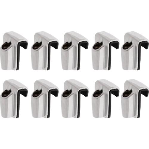 MagiDeal 10 Set OF Zinc Alloy Bass Drum Hooks Strong Enough To Hold Drum