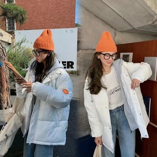 2021 New Winter Jacket Coat Women Warm Parkas Snow Wear Thicken Warm Cotton Padded Jacket Female Loose Wadded Jackets