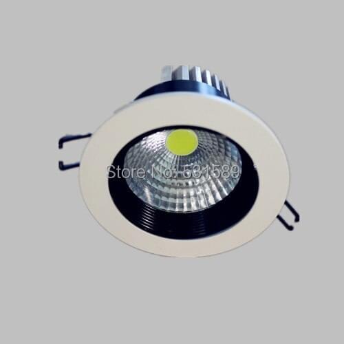 Wholesale 30PCS LED COB chip downlight Recessed 5W/7w/9w/12w LED Ceiling light Spot Light Lamp for Kitchen Living