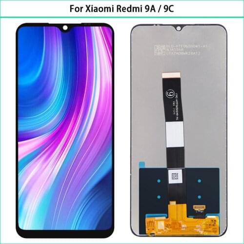 Original 6.53 inch New For Xiaomi Redmi 9A LCD Display Touch Screen Digitizer Assembly For Redmi 9C LCD Screen No Frame Replace