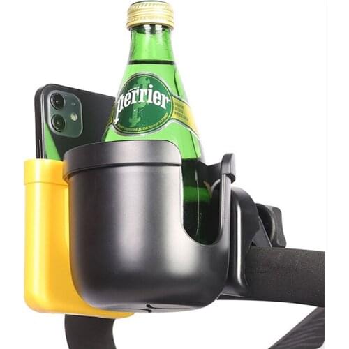 Stroller Cup Holder Universal Umbrella Cart Water Cup Holder Stroller Milk Bottle Kettle Drink Mobile Phone Holder