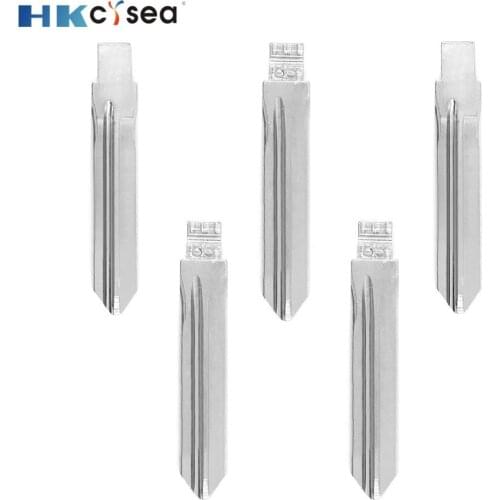 HKCYSEA KD#83 KD Remote Uncut Blank Metal Blade Type #83 for Peugeot Car Key Remote Blade Replacement