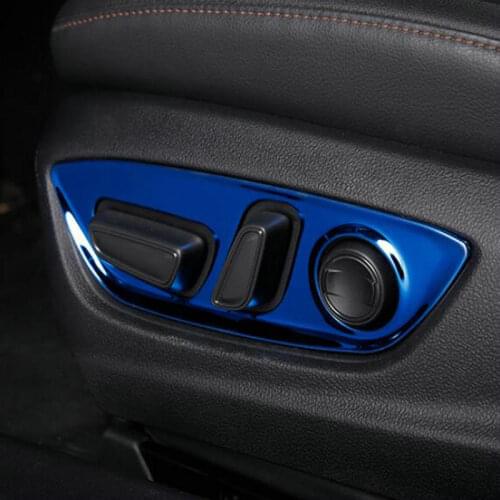 SBTMY 2PCS/SET Stainless steel decorative patch for adjustment panel For Toyota Avalon xx50 2019 2020 Accessories