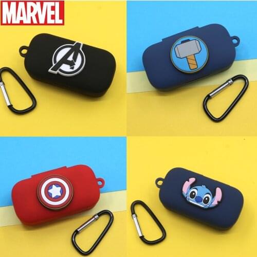 Disney Silicone Earphone Case For QCY T5 Wireless Bluetooth Earphone Shockproof Protective Bags for QCY T5 Cover Case