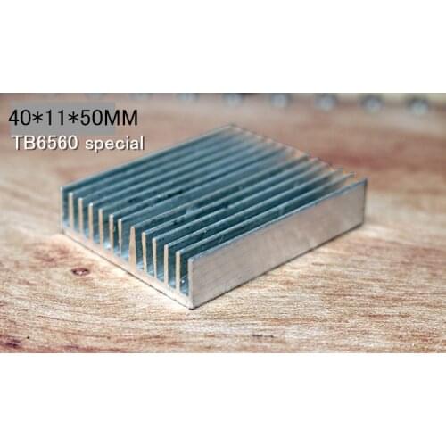 TB6560 stepper motor drive controller special heat Sink,Aluminum 40*11*50MM