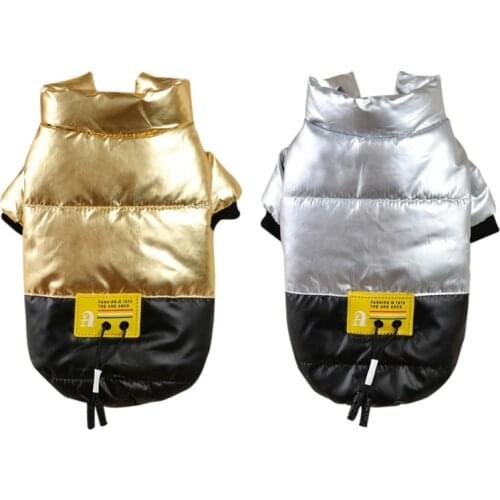 Winter Warm Dog Clothes Cotton Padded Pet Dog Jacket Coat Puppy Chihuahua Clothing Hoodies For Small Medium Dogs Outfit #09