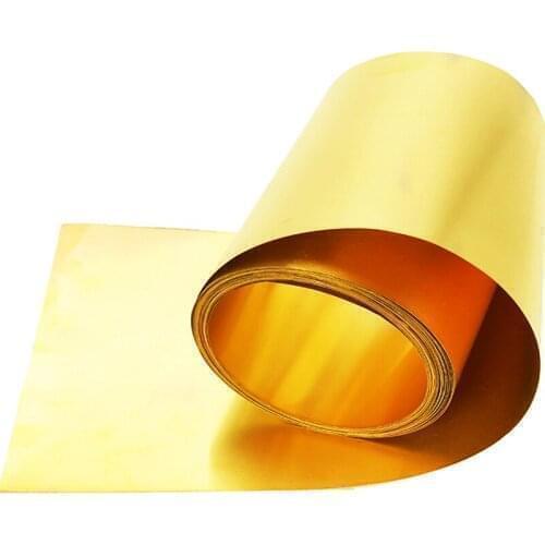 0.7mm*200mm brass belt stripe sheet gasket foil board washer 100/200/300/500/1000/1500mm long