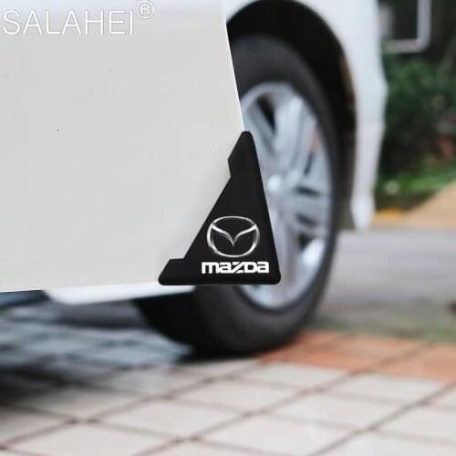 2/4pcs Car Door Protection Bumper Corner Cover Crash Anti-Scratch Sticker For Mazda 2 3 5 6 M5 Ms CX-4 CX-5 CX-9 CX6 M3 M6 MX3