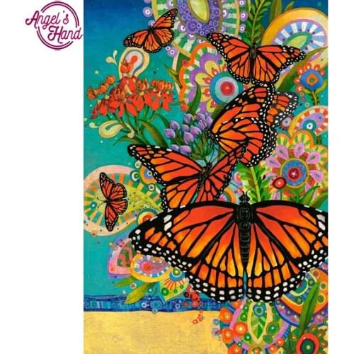 5D DIY Diamond Painting Butterfly Embroidery Full Square Diamond Cross Stitch Rhinestone Mosaic Painting Decor Gift