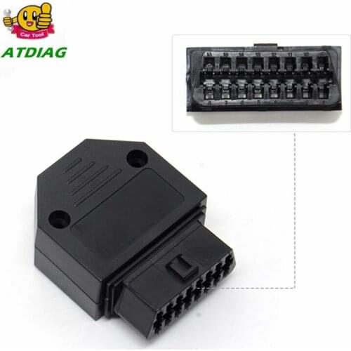 Car Diagnostic Tool J1962F OBD2 16 Pin Female Connector OBDII 16pin Connector Adaptor with Screws diagnostic-tool