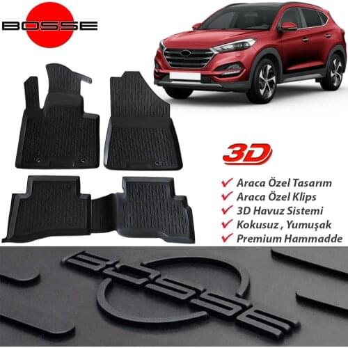 For Hyundai Tucson Mat 3D Pool 2015 2021 BOSSE