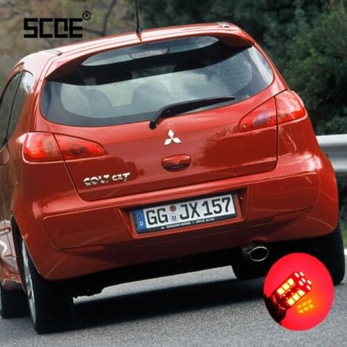For Mitsubishi Canter Carisma Colt 5/7 Galant Lancer Ralliart Mirage Hatchback SCOE Bright Rear Fog Lamp Light Bulb Car Styling