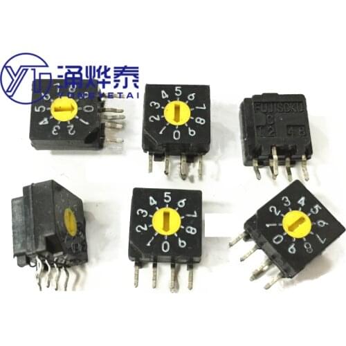 DRR3010 rotary switch 0-9 vertical 10-bit 8421C coding switch free shippping