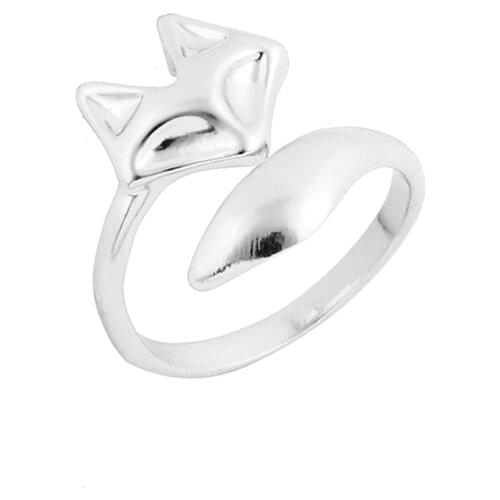 Hfarich Fox Ring for men Cute ring adjustable animal fashion design rings for women couple wedding Gift Jewelry dropshipping