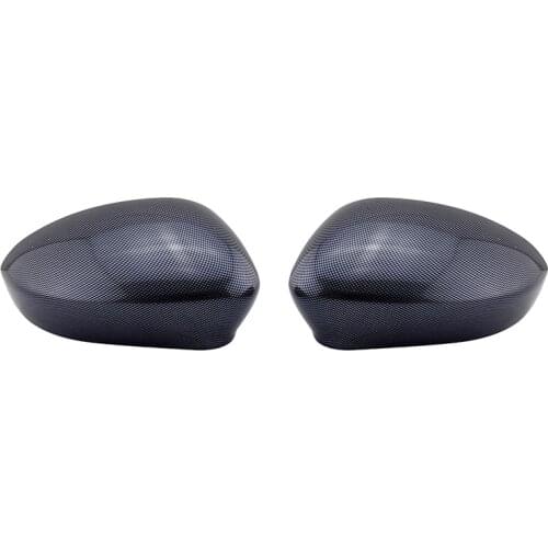 Carbon Fiber Grain Wing Side Mirror Cover Primed ABARTH Grande Punto for FIAT 500