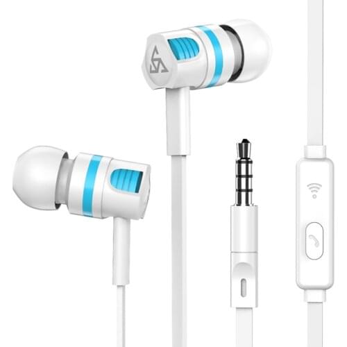 Earphone Auriculares In-Ear Earphone With Mic Noise Cancelling Headphone for xiaomi mi mi6 8 Redmi 4 9 for huawei iPhone Earbud