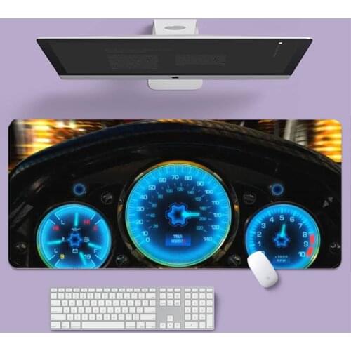 Speedometer Laptop Computer Mousepad Large gaming laptop XL non-slip rubber office computer mouse pad