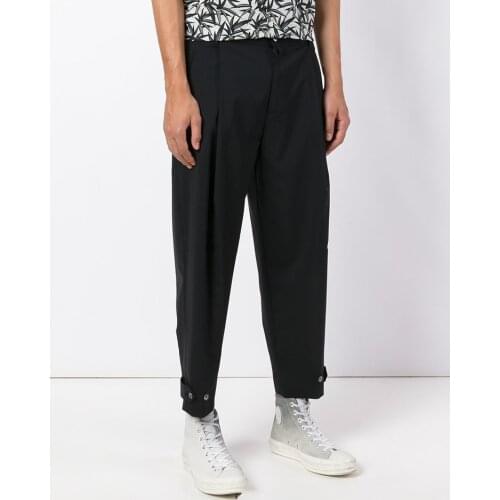 New men fashion Male Hair Stylist GD Street casual Simple casual pants harem pants plus size singer costumes clothing