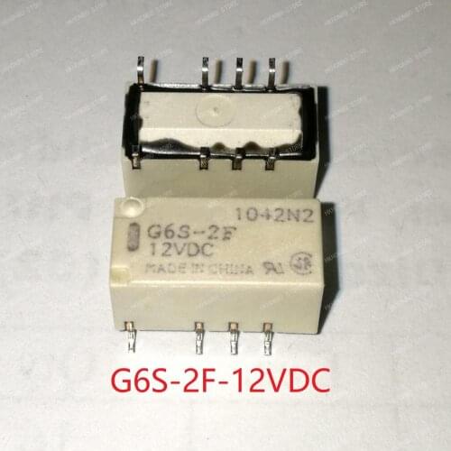 New SMD Signal Relay G6S-2F G6S-2F-Y 3V 4.5V 5V 12V 24V
