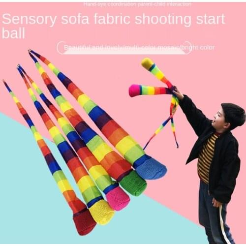 Hand Throwing Ribbon Rainbow Ball Sandbags Bean Bag Play Children Outdoor Games Kids Toys Boys Girls Jeux Enfant