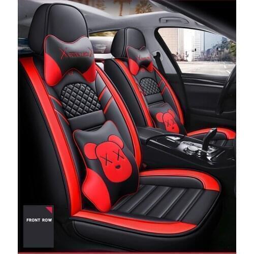 Kalaisike Leather Universal Car Seat covers for Subaru all models XV forester Outback Legacy impreza car styling auto accessorie