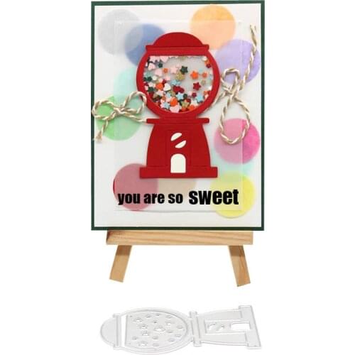 YPP CRAFT Gumball Machine Metal Cutting Dies Stencils for DIY Scrapbooking/photo album Decorative Embossing DIY Paper Cards