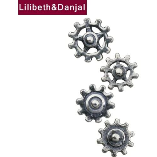 Creativity Gear Stud Earring Pure 925 sterling silver Earring Women Men Jewelry brincos para as mulheres 2020 New Arrival E016