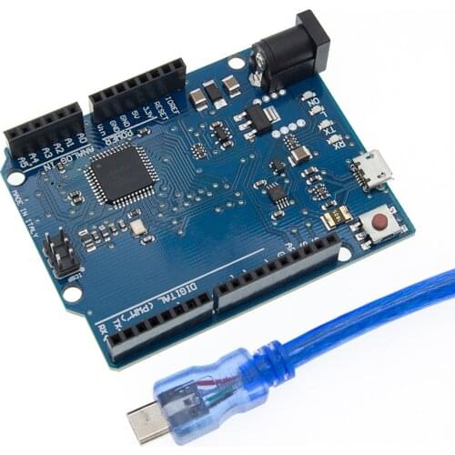 1PCS Leonardo R3 development board Board + USB Cable ATMEGA32U4 For Arduino