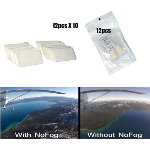 120pcs/lot for Gopro Anti-Fog Inserts Anti Fog Drying Inserts for Gopro Hero 6 5 4 3+ 3 2 SJCAM for Xiaomi yi Action Camera