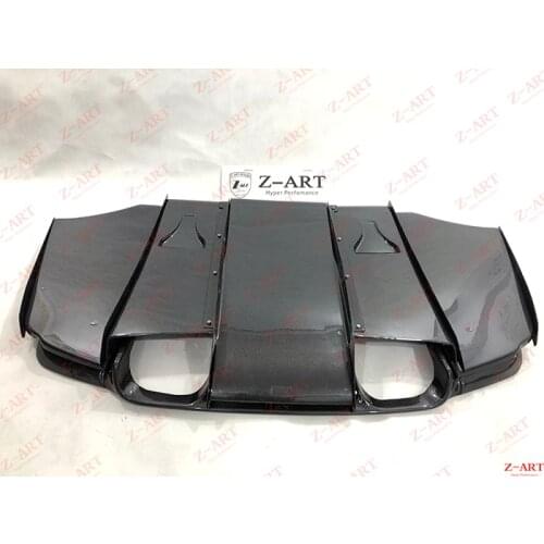 2005-2012 Z-ART for M3 carbon fiber rear lip for E92 carbon fiber rear chin for E92 M3 carbon fiber rear diffuser