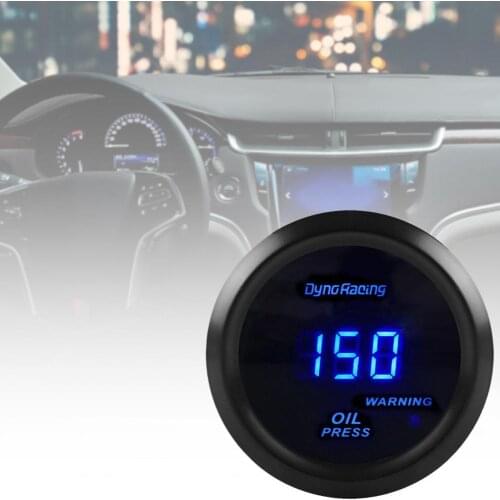 35% Hot Sales!!! Gauge Digital 0-150PSI Sturdy ABS Multi-function Car LED Digital Oil Pressure Gauge for 12V Cars