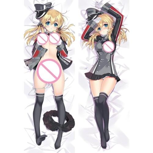 Anime Kantai Collection KanColle sexy girl Prinz Eugen otaku Dakimakura body throw pillow cover case Hugging Body pillowcase