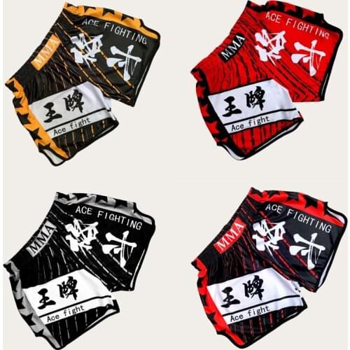 Big Sale Boxing Pants Printing Shorts Kickboxing Fight Grappling Short Tiger MMA Boxing Shorts Clothing Sanda Cheap Wholesale
