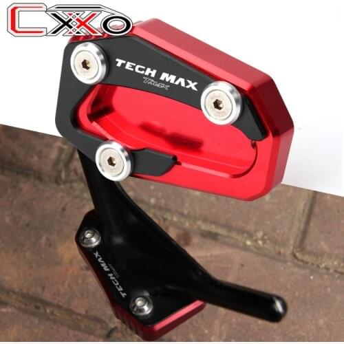 For YAMAHA Tmax 560 Tech Max 560 TMAX560 2019 2020 Motorcycle CNC Kickstand Side Stand Extension Pad Plate
