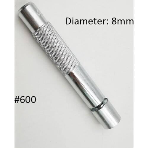 2pcs/set Punching Holes Tools Hole Punch Rivet Snap Button Setter Die Base Leather Craft Working Tool DIY #g Tool DIY #600