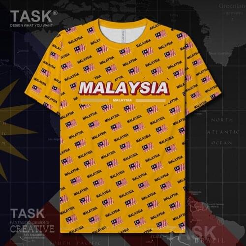 Malaysia Malaysian MYS Quick Dry t shirt brands fashion Fitness mens Short-sleeved Short Sleeve Running new clothes summer